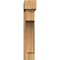 Ekena Millwork Westlake Block Rough Sawn Bracket w/ Offset Brace, Western Red Cedar, 8"W x 30"D x 42"H BKT0806X30X42WTL05RWR - alternate 4